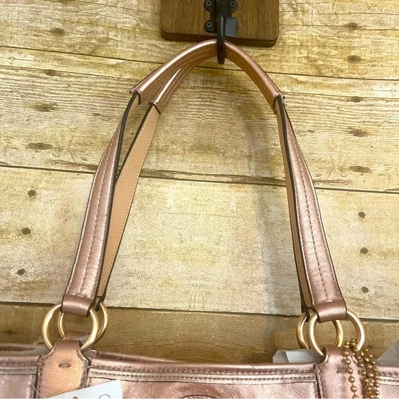 **PLEASE READ DESCRIPTION** Coach Audrey Natural Coral NWT - Picture 8 of 15
